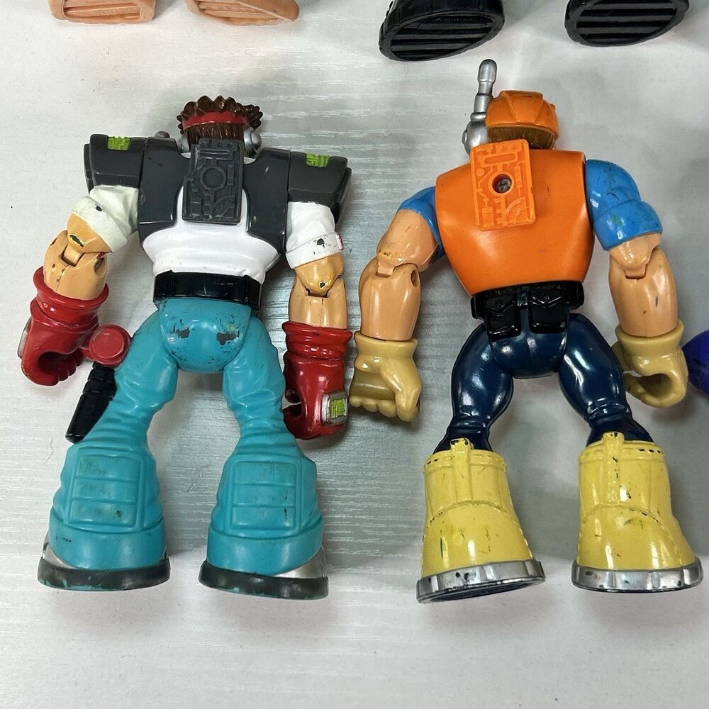 Vintage Fisher Price Rescue Heroes Lot of 6 Figures 1998/2001 - Picture 4 of 9